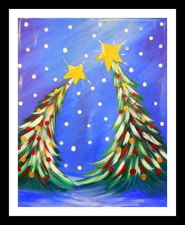 Как нарисовать елку